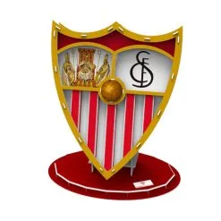 Banbo Toys Puzzle Escudo 3D -zapateria de futbol banbo toys puzzle escudo 3d sevilla red 1