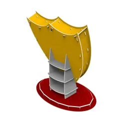 Banbo Toys Puzzle Escudo 3D -zapateria de futbol banbo toys puzzle escudo 3d sevilla red 2