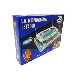 zapateria de futbol -zapateria de futbol banbo toys puzzle estadio 3d la romareda con luz real zaragoza cf 1