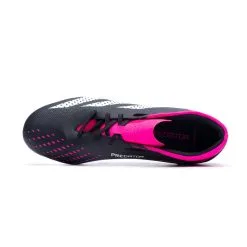 Bota Adidas Predator Accuracy .3 L FG -zapateria de futbol bota adidas predator accuracy .3 l fg core black white shock pink 4