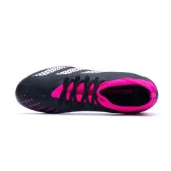 Bota Adidas Predator Accuracy .3 Turf -zapateria de futbol bota adidas predator accuracy .3 turf black white shock pink 4
