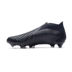 Bota Adidas Predator Accuracy+ FG -zapateria de futbol bota adidas predator accuracy fg core blackcore blackftwr white 2