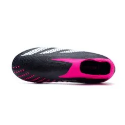 Bota Adidas Predator Accuracy + FG Niño 9 Bota Adidas Predator Accuracy + FG Niño -zapateria de futbol bota adidas predator accuracy fg nino core black white shock pink 4