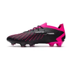 Bota Adidas Predator Accuracy .1 L FG -zapateria de futbol bota adidas predator accuracy.1 l fg core black white shock pink 2