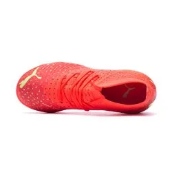 Bota Puma Future 3.4 Turf Niño -zapateria de futbol bota puma future 3.4 turf nino fiery coral fizzy light puma black salmon 4