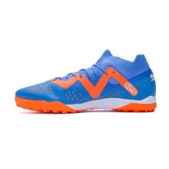 Bota Puma Future Match Turf -zapateria de futbol bota puma future match turf blue glimmer white ultra orange 2