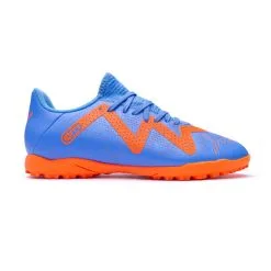 Bota Puma Future Play Turf Niño -zapateria de futbol bota puma future play turf nino blue glimmer white ultra orange 1