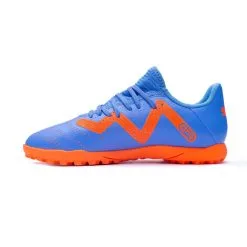 Bota Puma Future Play Turf Niño -zapateria de futbol bota puma future play turf nino blue glimmer white ultra orange 2