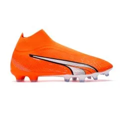 Bota Puma Ultra Match+ LL FG/AG -zapateria de futbol bota puma ultra match ll fgag ultra orange white blue glimmer 1