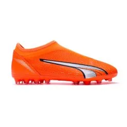 Bota Puma Ultra Match LL MG Niño 6 Bota Puma Ultra Match LL MG Niño -zapateria de futbol bota puma ultra match ll mg nino ultra orange white blue glimmer 1