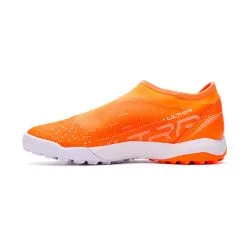 Bota Puma Ultra Match LL Turf + Mid Niño 7 Bota Puma Ultra Match LL Turf + Mid Niño -zapateria de futbol bota puma ultra match ll turf mid nino ultra orange white blue glimmer 2