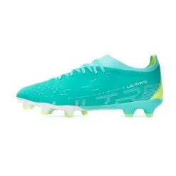 Bota Puma Ultra Match MG -zapateria de futbol bota puma ultra match mg electric peppermint white fast yellow 2