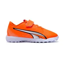 Bota Puma Ultra Play Turf Cinta Adhesiva Niño -zapateria de futbol bota puma ultra play turf cinta adhesiva nino ultra orange white blue glimmer 1