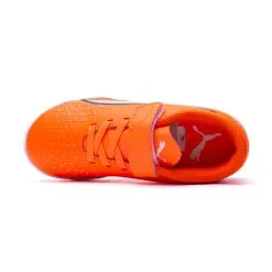 Bota Puma Ultra Play Turf Cinta Adhesiva Niño -zapateria de futbol bota puma ultra play turf cinta adhesiva nino ultra orange white blue glimmer 4