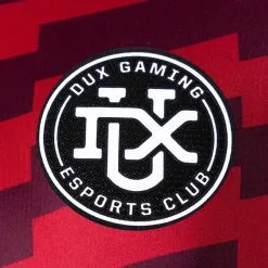 Camiseta Adidas DUX Gaming Tercera Equipación 2022-2023 Niño -zapateria de futbol camiseta adidas dux gaming tercera equipacion 2022 2023 nino maroon victory red 2