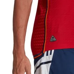 Camiseta Adidas España Primera Equipación Authentic Mundial Qatar 2022 -zapateria de futbol camiseta adidas espana primera equipacion authentic mundial qatar 2022 power red navy blue 5