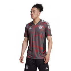 Camiseta Adidas FC Bayern De Múnich Training 2022-2023 -zapateria de futbol camiseta adidas fc bayern de munich training 2022 2023 red grey six 2
