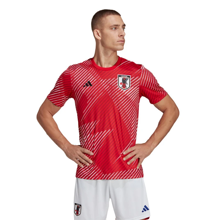 Camiseta Adidas Japón Pre-Match Mundial Qatar 2022 3 Camiseta Adidas Japón Pre-Match Mundial Qatar 2022 - Imagen 3