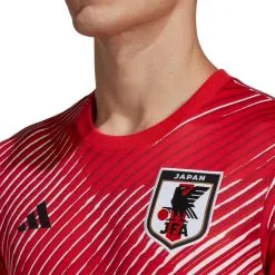 Camiseta Adidas Japón Pre-Match Mundial Qatar 2022 10 Camiseta Adidas Japón Pre-Match Mundial Qatar 2022 -zapateria de futbol camiseta adidas japon pre match mundial qatar 2022 white colleg red victory red 4