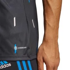 Camiseta Adidas Manchester United FC Pre-Match 2022-2023 -zapateria de futbol camiseta adidas manchester united fc pre match 2022 2023 black night grey glory blue icey pink 4