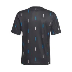 Camiseta Adidas Manchester United FC Pre-Match 2022-2023 Niño -zapateria de futbol camiseta adidas manchester united fc pre match 2022 2023 nino black night grey glory blue icey pink 1