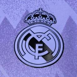 Camiseta Adidas Real Madrid CF Segunda Equipación Authentic 2022-2023 -zapateria de futbol camiseta adidas real madrid cf segunda equipacion authentic 2022 2023 light purple 3