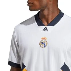 Camiseta Adidas Real Madrid CF Fanswear Icon -zapateria de futbol camiseta adidas real madrid lifestyle icon pack 2022 2023 white 4