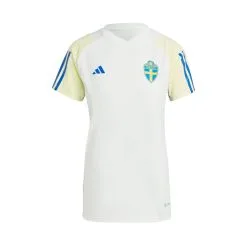 Camiseta Adidas Suecia Training Mundial Femenino 2023 Mujer -zapateria de futbol camiseta adidas suecia training mundial femenino 2023 mujer off white 1