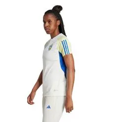 Camiseta Adidas Suecia Training Mundial Femenino 2023 Mujer -zapateria de futbol camiseta adidas suecia training mundial femenino 2023 mujer off white 2