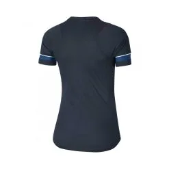 Camiseta Nike Academy 21 Training M/c Mujer -zapateria de futbol camiseta nike academy 21 training mc mujer obsidian white royal blue 1