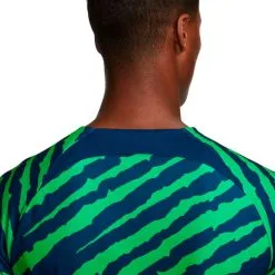 Camiseta Nike Brasil Pre-Match Mundial Qatar 2022 -zapateria de futbol camiseta nike brasil pre match mundial qatar 2022 coastal blue coastal blue 2