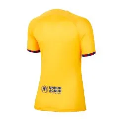 Camiseta Nike FC Barcelona Cuarta Equipación Stadium 2022-2023 Mujer -zapateria de futbol camiseta nike fc barcelona cuarta equipacion stadium 2022 2023 mujer yellow university red 1