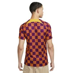 Camiseta Nike FC Barcelona Pre-Match 2022-2023 -zapateria de futbol camiseta nike fc barcelona pre match 2022 2023 yellow noble red 1