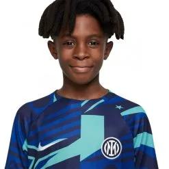 Camiseta Nike FC Inter De Milán Pre-Match 2022-2023 Niño -zapateria de futbol camiseta nike fc inter de milan pre match 2022 2023 nino blackened blue 2