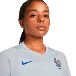 Camiseta Nike Francia Training Euro 2022 Mujer -zapateria de futbol camiseta nike francia training euro 2022 mujer football grey hyper cobalt 2