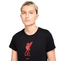 Camiseta Nike Liverpool FC Fanswear 2021-2022 Mujer -zapateria de futbol camiseta nike liverpool fc fanswear 2021 2022 mujer black 2