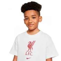 Camiseta Nike Liverpool FC Fanswear 2022-2023 Niño 5 Camiseta Nike Liverpool FC Fanswear 2022-2023 Niño -zapateria de futbol camiseta nike liverpool fc fanswear 2022 2023 nino white 2