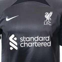 Camiseta Nike Liverpool FC Tercera Equipación Stadium 2022-2023 -zapateria de futbol camiseta nike liverpool fc tercera equipacion stadium 2022 2023 anthracite black 2