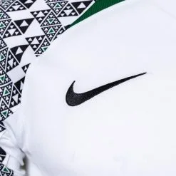 Camiseta Nike Nigeria Segunda Equipación Stadium Mundial Qatar 2022 -zapateria de futbol camiseta nike nigeria segunda equipacion stadium world cup 2022 white pine green 3