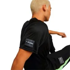 Camiseta Puma Fit Ultrabreathe -zapateria de futbol camiseta puma fit ultrabreathe black fizzy lime 4