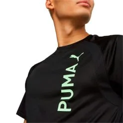 Camiseta Puma Fit Ultrabreathe -zapateria de futbol camiseta puma fit ultrabreathe black fizzy lime 5