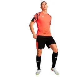 Camiseta Puma IndividualFINAL -zapateria de futbol camiseta puma individualfinal wc jersey fiery coral puma black 2