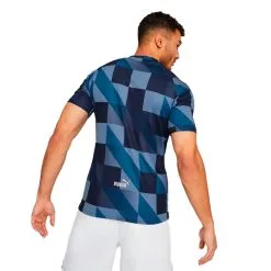 Camiseta Puma Manchester City FC Pre-Match 2022-2023 -zapateria de futbol camiseta puma manchester city fc pre match 2022 2023 lake blue navy 4
