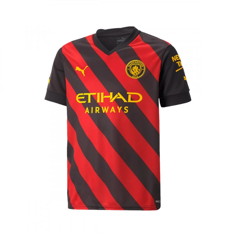 Camiseta Puma Manchester City FC Segunda Equipación Replica 2022-2023 Niño 1 Camiseta Puma Manchester City FC Segunda Equipación Replica 2022-2023 Niño