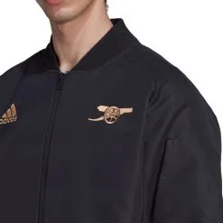 Chaqueta Adidas Arsenal FC Fanswear 2022-2023 -zapateria de futbol chaqueta adidas arsenal fc fanswear 2022 2023 black 4