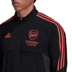 Chaqueta Adidas Arsenal FC Pre-Match 2022-2023 -zapateria de futbol chaqueta adidas arsenal fc pre match 2022 2023 black 3