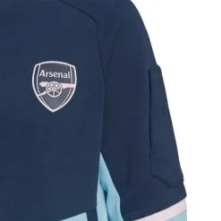 Chaqueta Adidas Arsenal FC Pre-Match 2022-2023 -zapateria de futbol chaqueta adidas arsenal fc pre match 2022 2023 collegiate navy clear blue 3