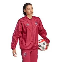 Chaqueta Adidas España Training Mundial Femenino 2023 Mujer -zapateria de futbol chaqueta adidas espana training mundial femenino 2023 mujer mystery ruby 3