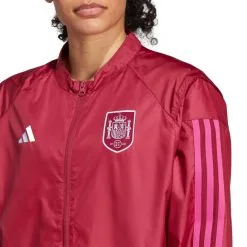 Chaqueta Adidas España Training Mundial Femenino 2023 Mujer -zapateria de futbol chaqueta adidas espana training mundial femenino 2023 mujer mystery ruby 4