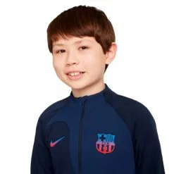 Chaqueta Nike FC Barcelona Pre-Match 2022-2023 Niño -zapateria de futbol chaqueta nike fc barcelona pre match 2022 2023 nino dark marine 2
